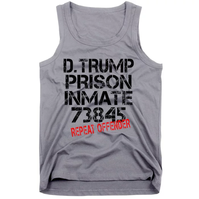 Trump Prisoner Inmate Tank Top