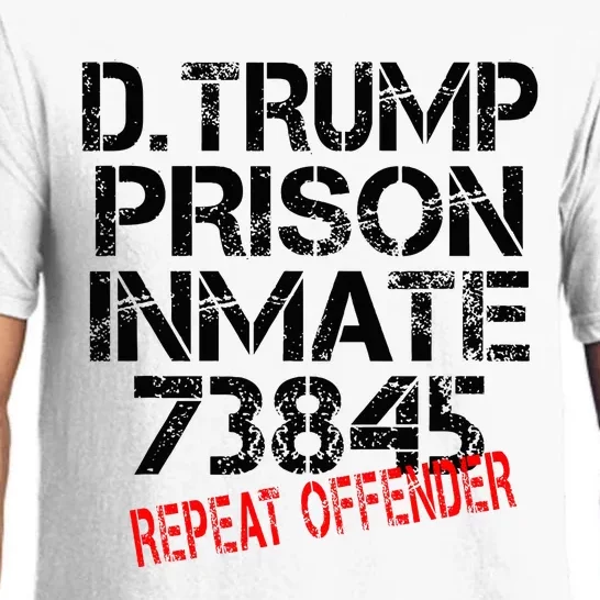 Trump Prisoner Inmate Pajama Set