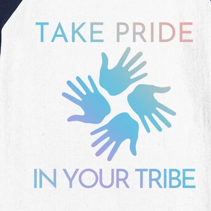 Take Pride In Your Tribe Meaningful Gift Baseball Sleeve Shirt