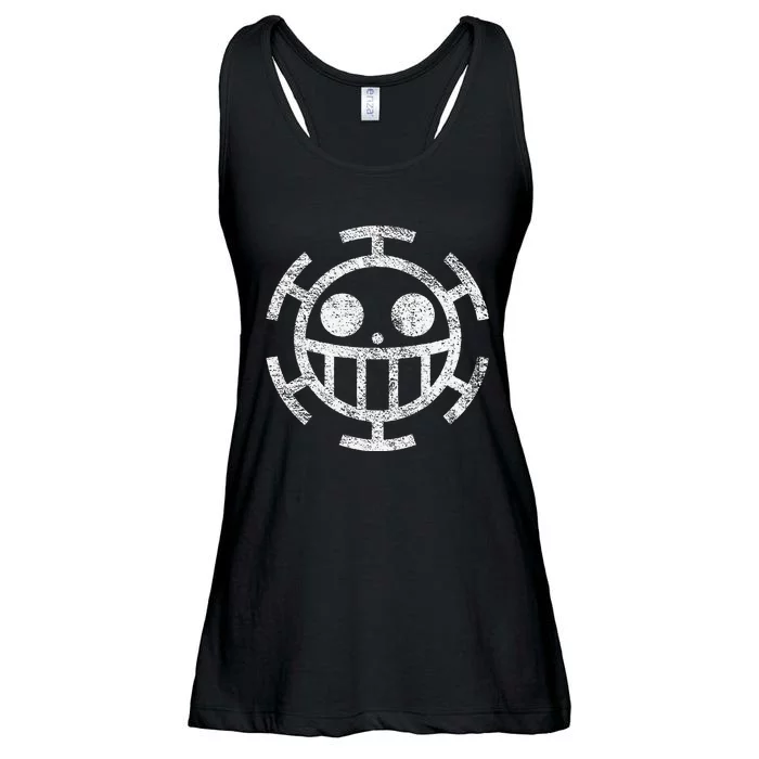 Trafalgar Pirate Jolly Roger Ladies Essential Flowy Tank