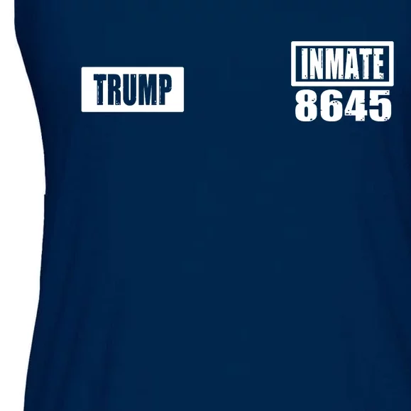 Trump Prison Jumpsuit Funny Halloween Trump Costume Ladies Essential Flowy Tank