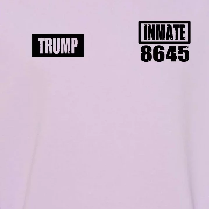 Trump Prison Jumpsuit Funny Halloween Trump Costume Garment-Dyed Sweatshirt