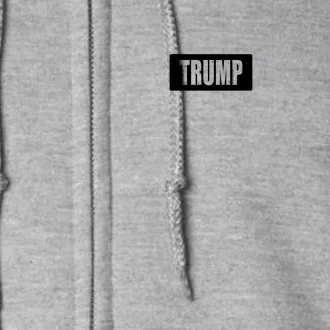 Trump Prison Jumpsuit Funny Halloween Trump Costume Full Zip Hoodie