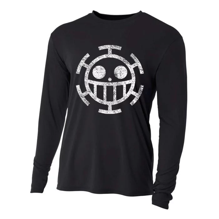 Trafalgar Pirate Jolly Roger Cooling Performance Long Sleeve Crew