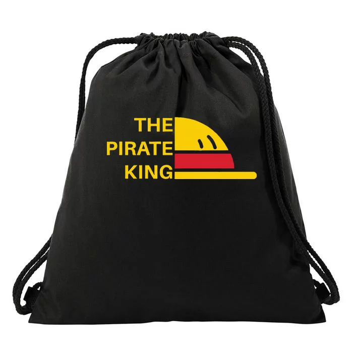 The Pirate King Best Pirate Anime Ever Japanese Manga Drawstring Bag