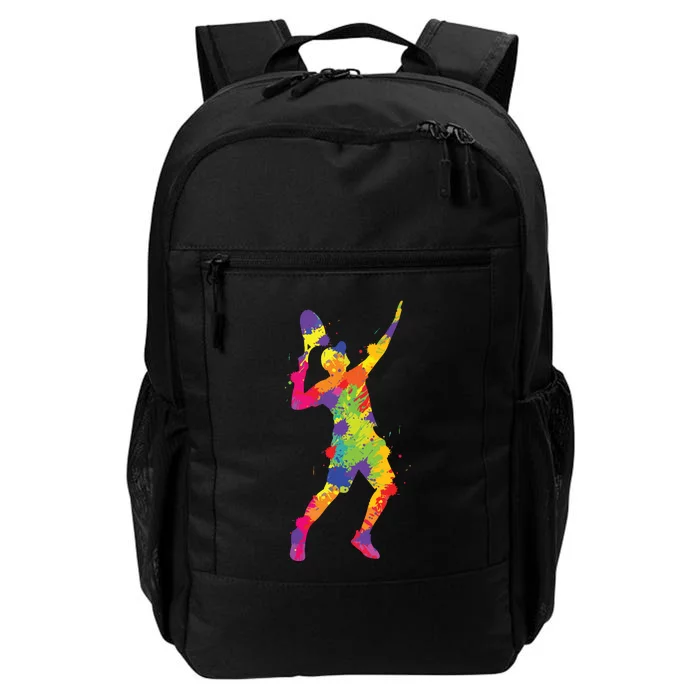 Tennis Player Kids Boy Daily Commute Backpack