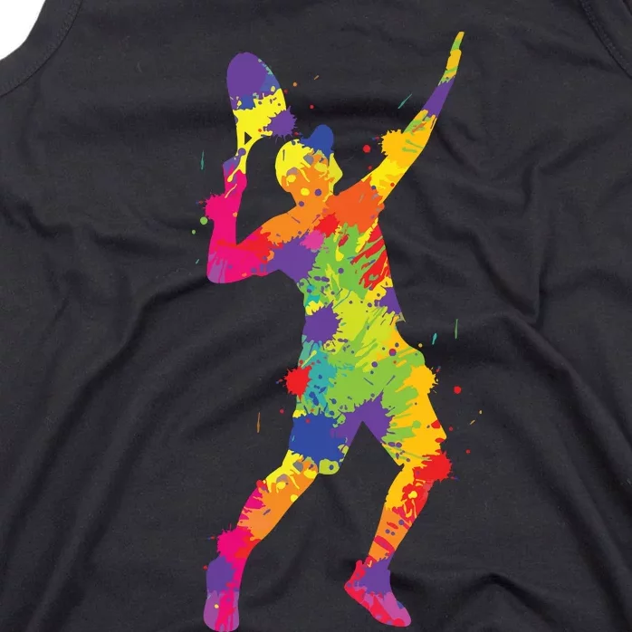 Tennis Player Kids Boy Tank Top