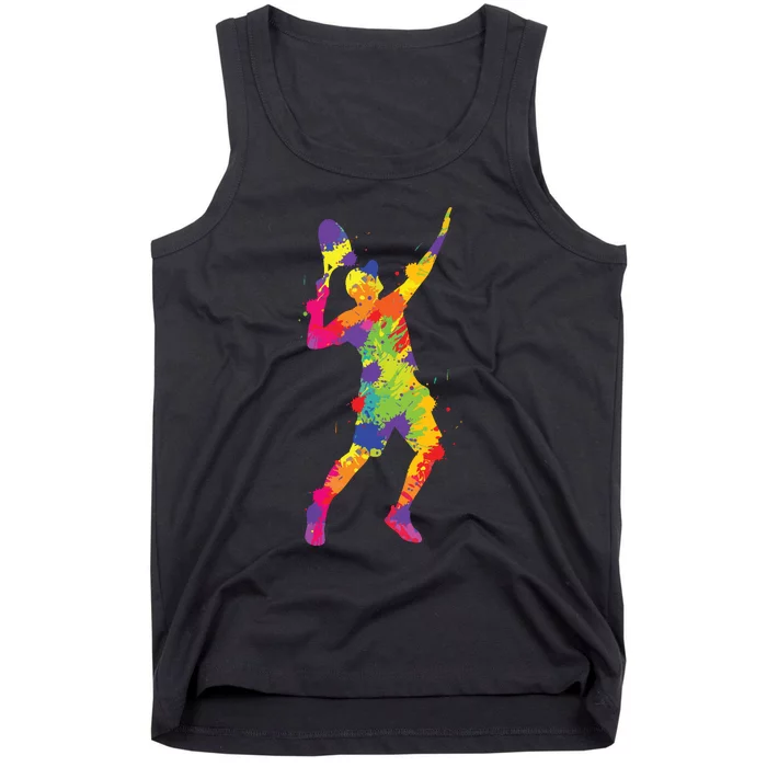 Tennis Player Kids Boy Tank Top