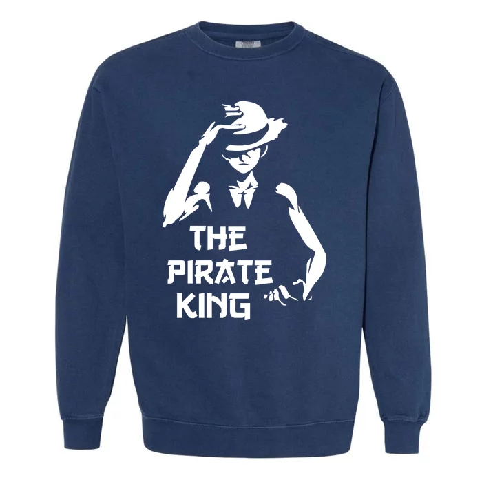 The Pirate King Anime Garment-Dyed Sweatshirt