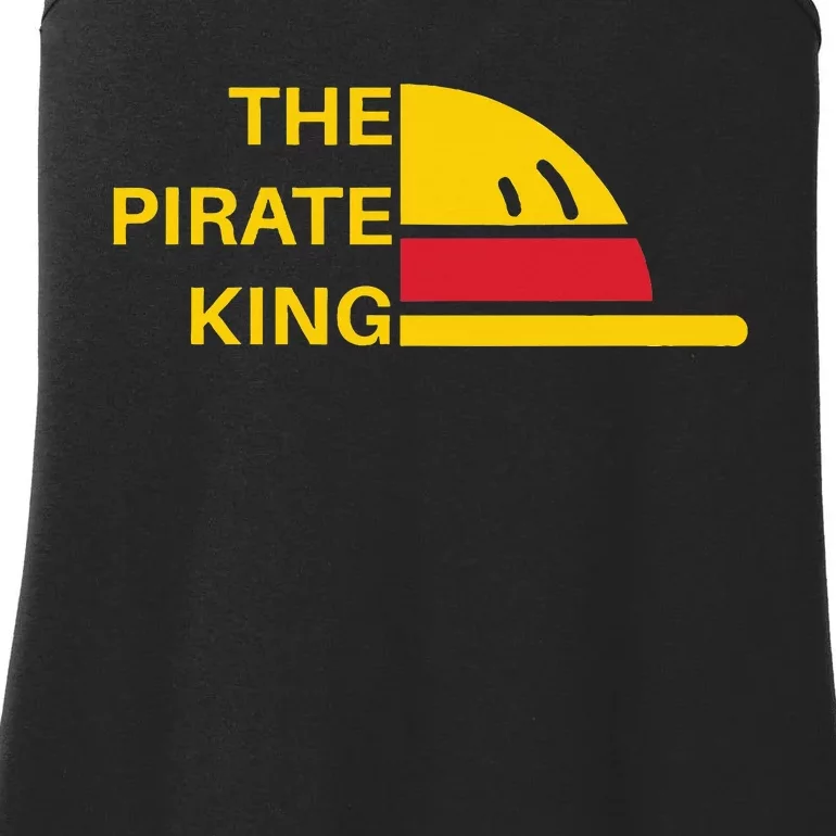 The Pirate King Best Pirate Anime Ever Japanese Manga Fans Ladies Essential Tank