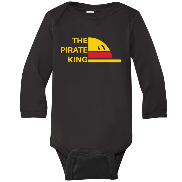 The Pirate King Best Pirate Anime Ever Japanese Manga Fans Baby Long Sleeve Bodysuit