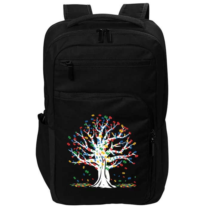 Tree Puzzle Love Special April Autism Awareness Gift Impact Tech Backpack