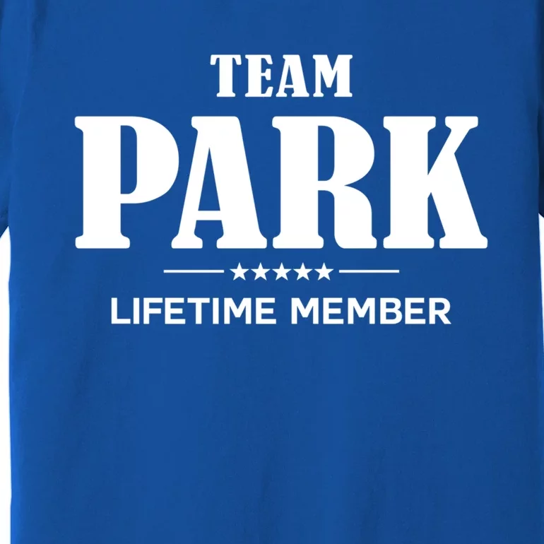 Team Park Lifetime Member Park Family Great Gift Premium T-Shirt