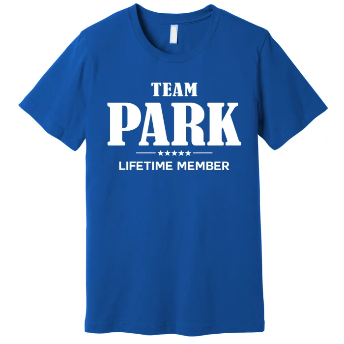 Team Park Lifetime Member Park Family Great Gift Premium T-Shirt