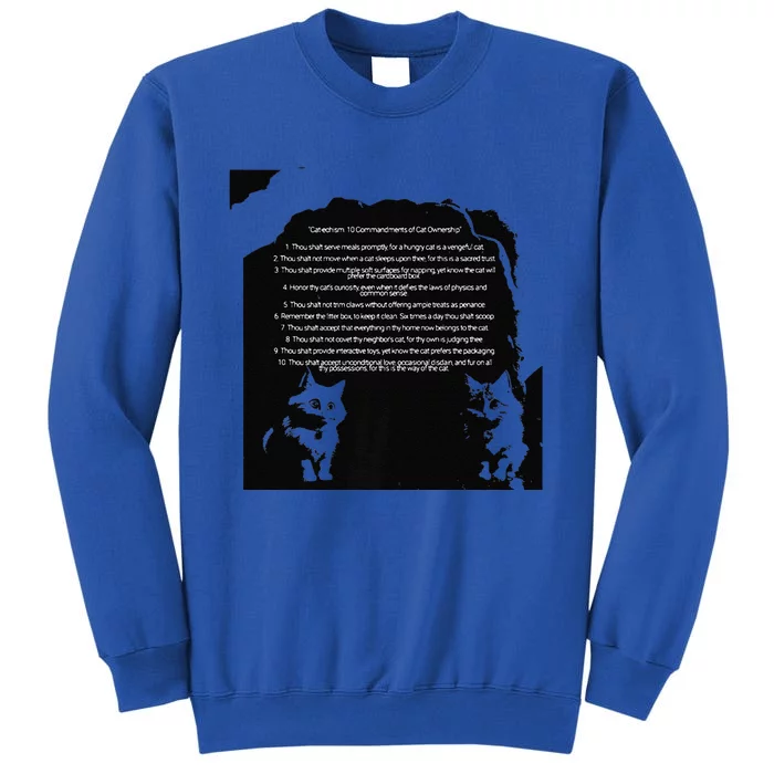 The Purrfect Laws For Any Devoted Cat Servant Premium Sweatshirt