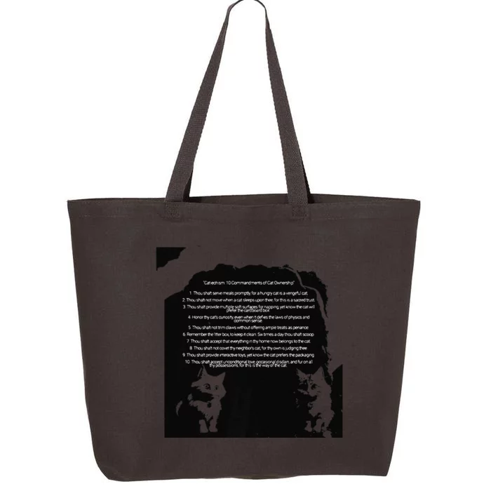 The Purrfect Laws For Any Devoted Cat Servant Premium 25L Jumbo Tote