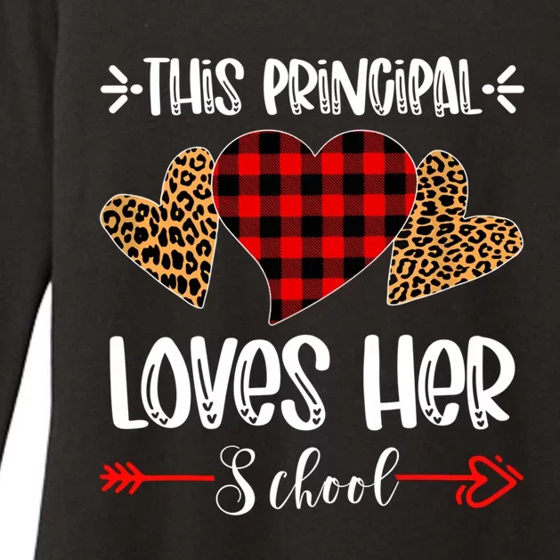 This Principal Loves Her School Head Teacher Valentines Day Gift Womens CVC Long Sleeve Shirt