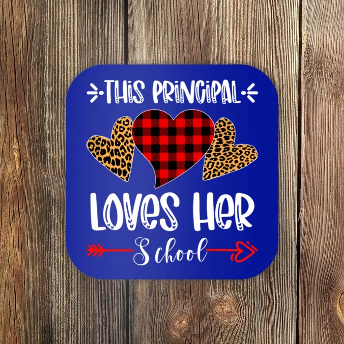 This Principal Loves Her School Head Teacher Valentines Day Gift Coaster