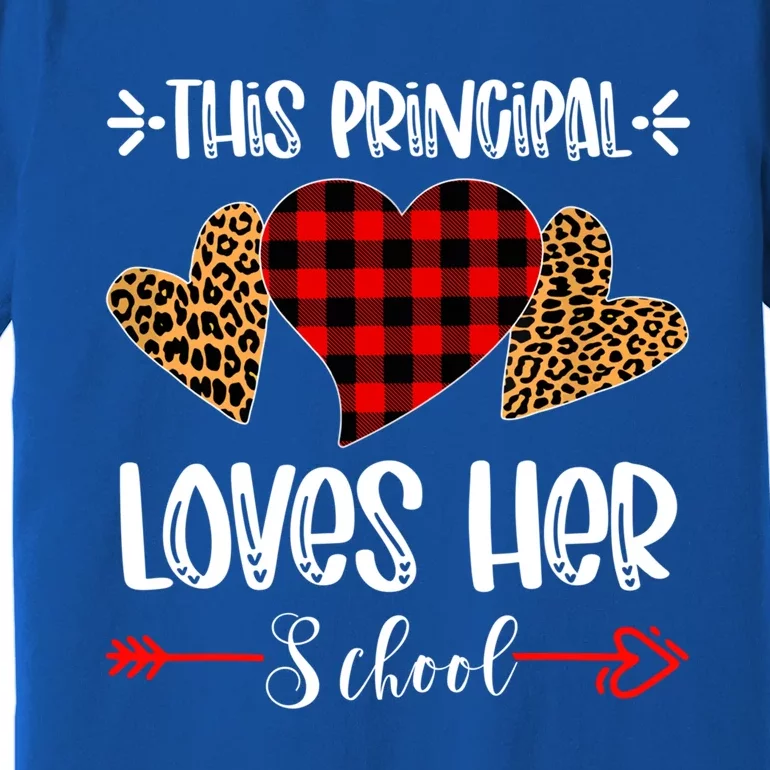 This Principal Loves Her School Head Teacher Valentines Day Gift Premium T-Shirt