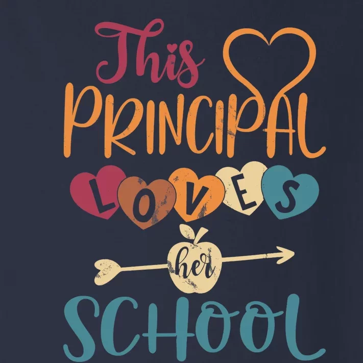 This Principal Loves Her School Teacher Funny Principal Toddler Long Sleeve Shirt