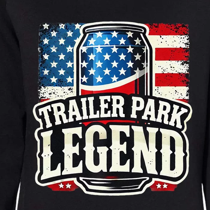 Trailer Park Legend Womens California Wash Sweatshirt