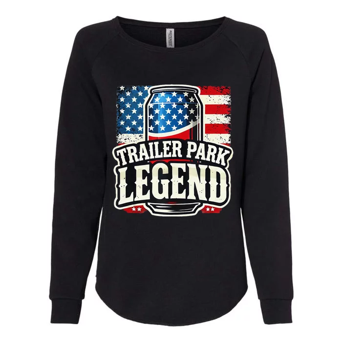 Trailer Park Legend Womens California Wash Sweatshirt