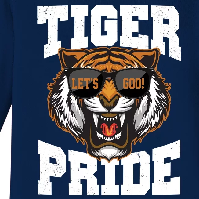 Tiger Pride Lets Goo! Baby Long Sleeve Bodysuit