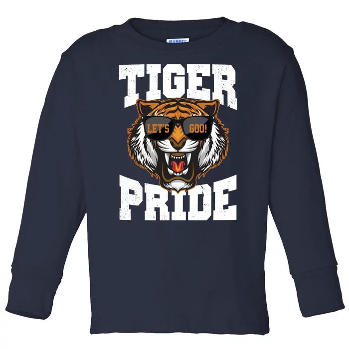 Tiger Pride Lets Goo! Toddler Long Sleeve Shirt