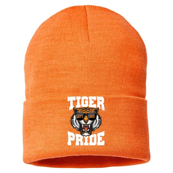 Tiger Pride Lets Goo! Sustainable Knit Beanie