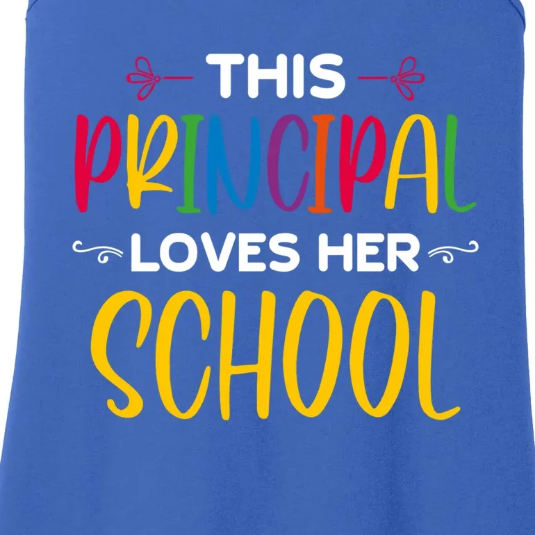 This Principal Loves Her School Principal Day Principals Day Cool Gift Ladies Essential Tank