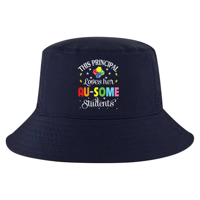 This Principal Loves Her Ausome Autism Awesome Student Cool Comfort Performance Bucket Hat