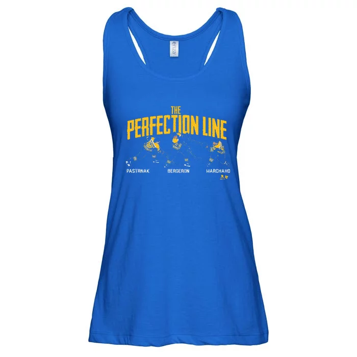 The Perfection Line Boston Hockey Ladies Essential Flowy Tank