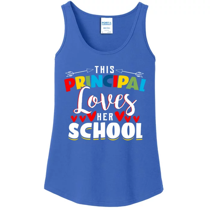 This Principal Loves Her School Principal Day Best Principal Cute Gift Ladies Essential Tank