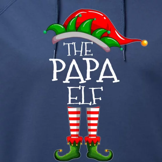 The Papa Matching Family Group Christmas Party Pajama Great Gift Performance Fleece Hoodie