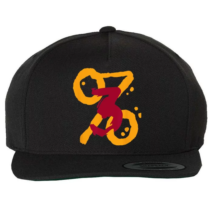 Three Percent Miami 3 Design Wool Snapback Cap