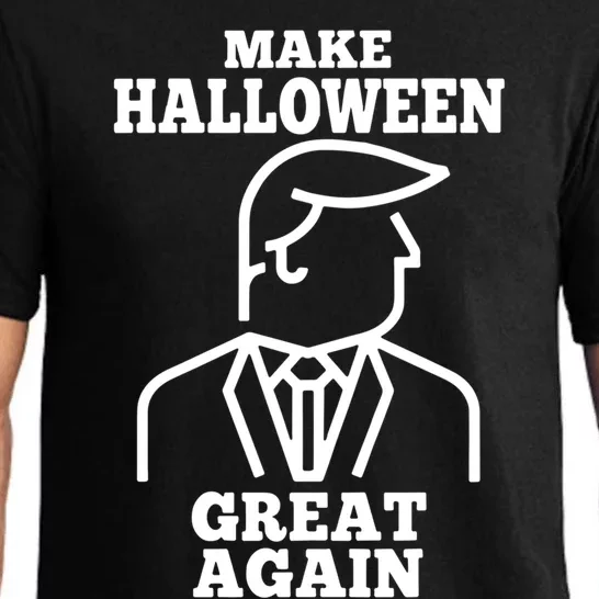 Trump Pumpkin Make Halloween Great Again Trumpkin Gift Pajama Set