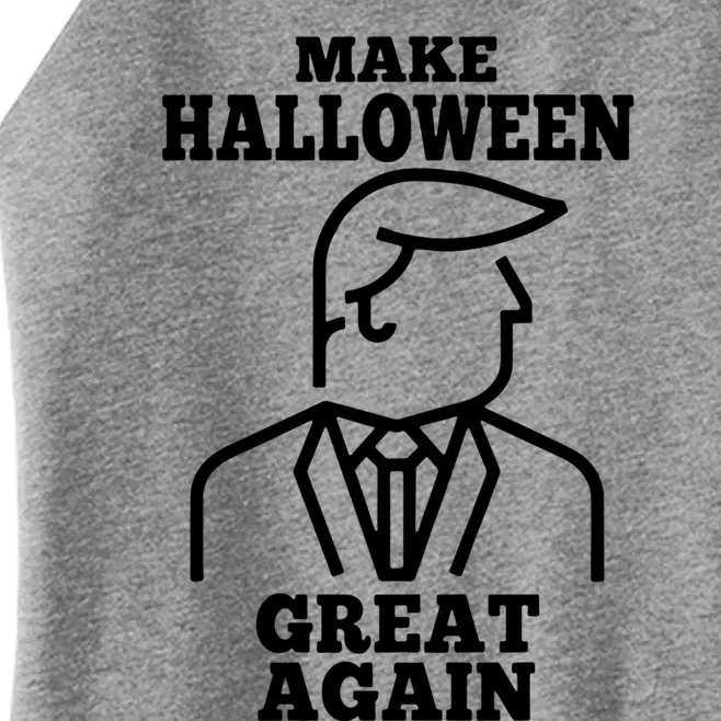 Trump Pumpkin Make Halloween Great Again Trumpkin Gift Women’s Perfect Tri Rocker Tank