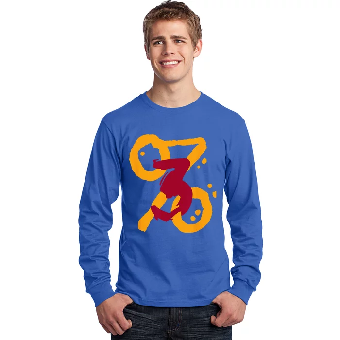 Three Percent Miami 3 Design Long Sleeve Shirt