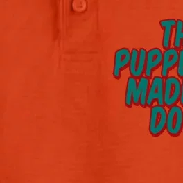 The Puppeteer Made Me Do It Giftgiftgift Dry Zone Grid Performance Polo