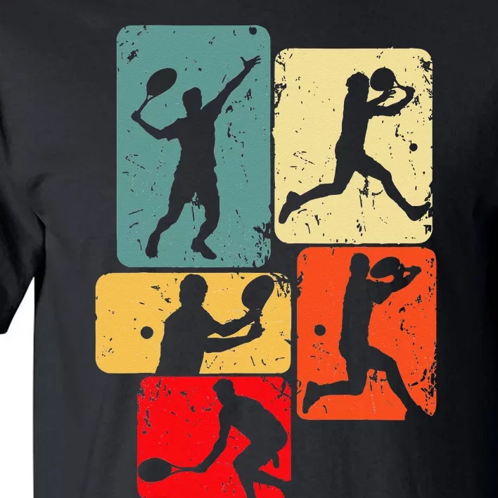 Tennis Player Men Tall T-Shirt