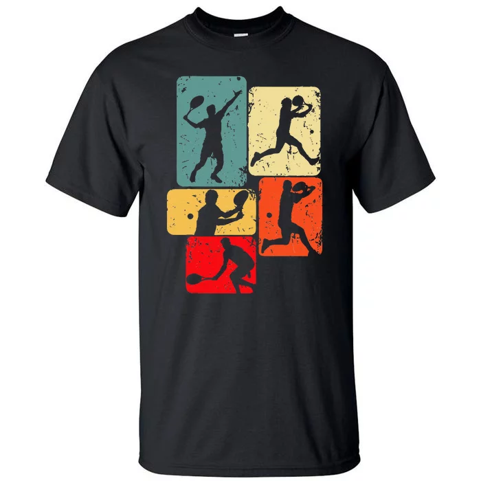 Tennis Player Men Tall T-Shirt