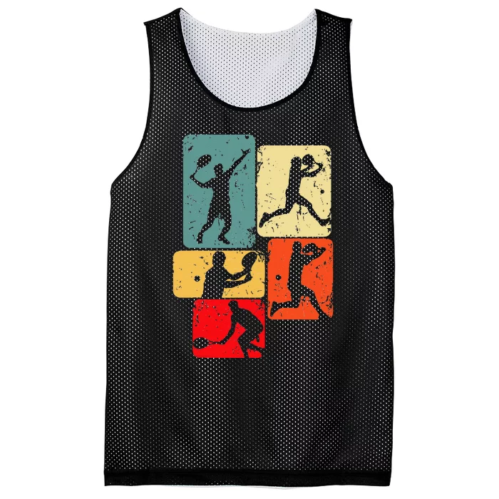 Tennis Player Men Mesh Reversible Basketball Jersey Tank