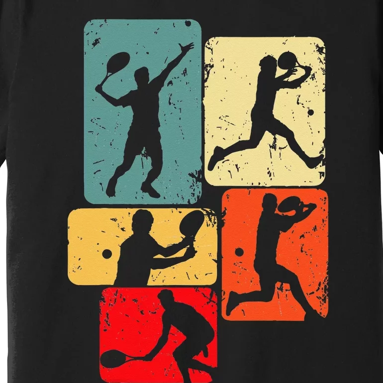 Tennis Player Men Premium T-Shirt