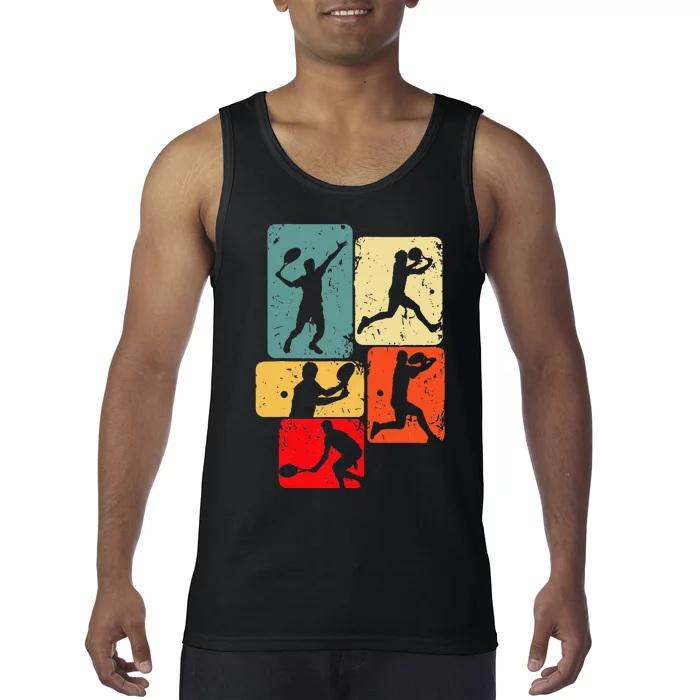 Tennis Player Men Tank Top