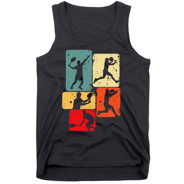 Tennis Player Men Tank Top