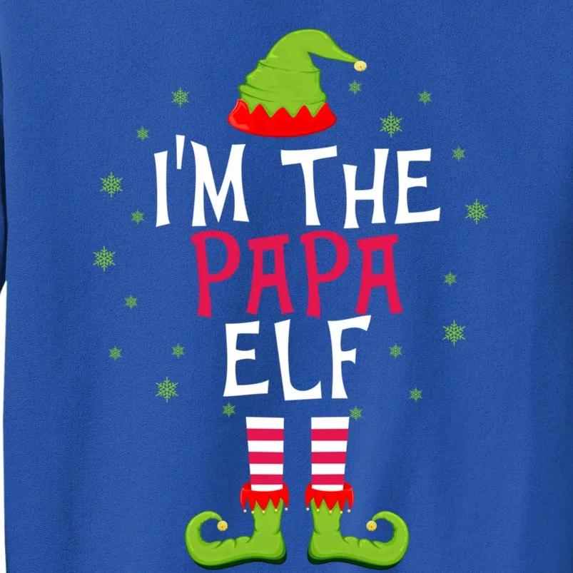 The Papa Matching Family Group Christmas Gift Xmas Gift Tall Sweatshirt