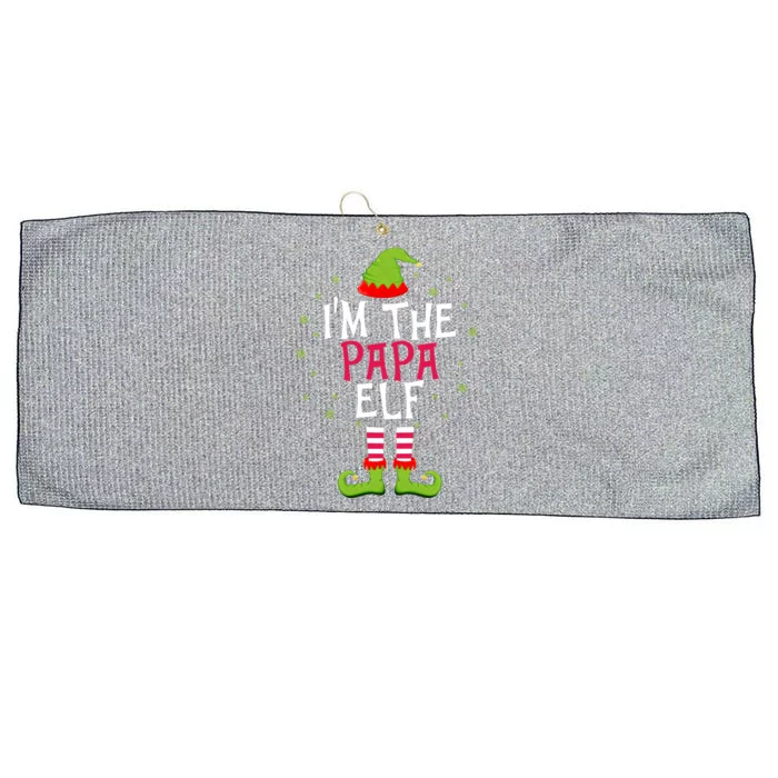 The Papa Matching Family Group Christmas Gift Xmas Gift Large Microfiber Waffle Golf Towel