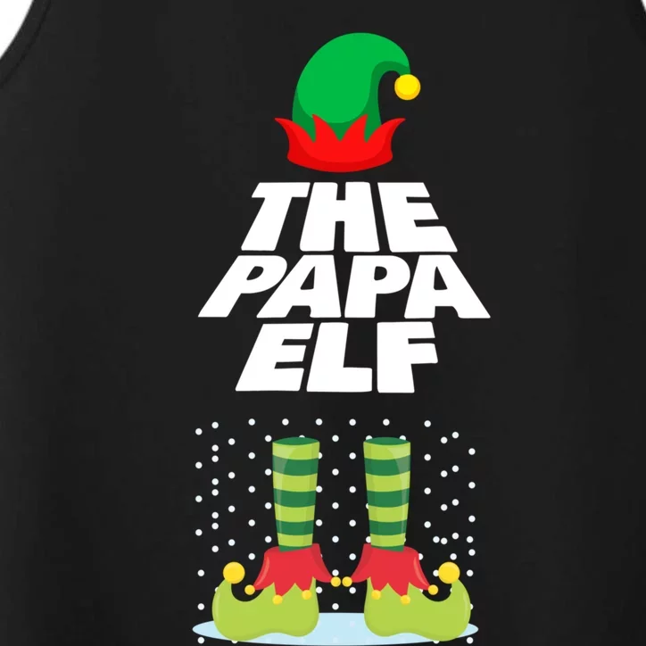 The Papa Matching Family Group Christmas Party Gift Cute Gift Performance Tank