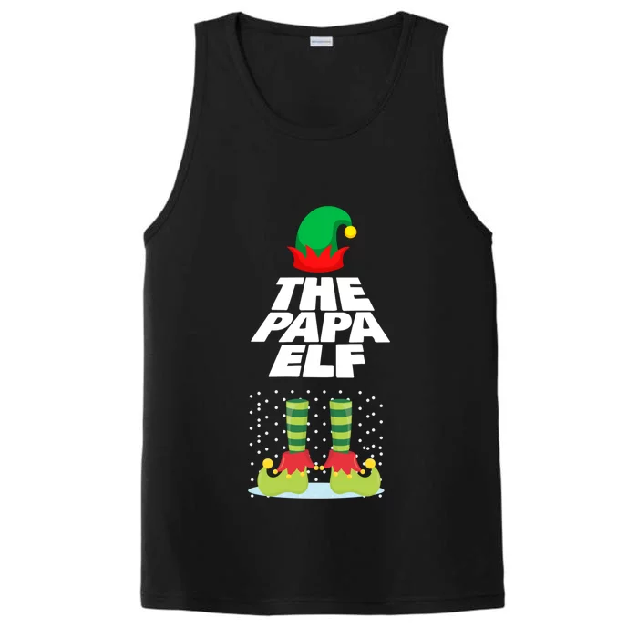 The Papa Matching Family Group Christmas Party Gift Cute Gift Performance Tank