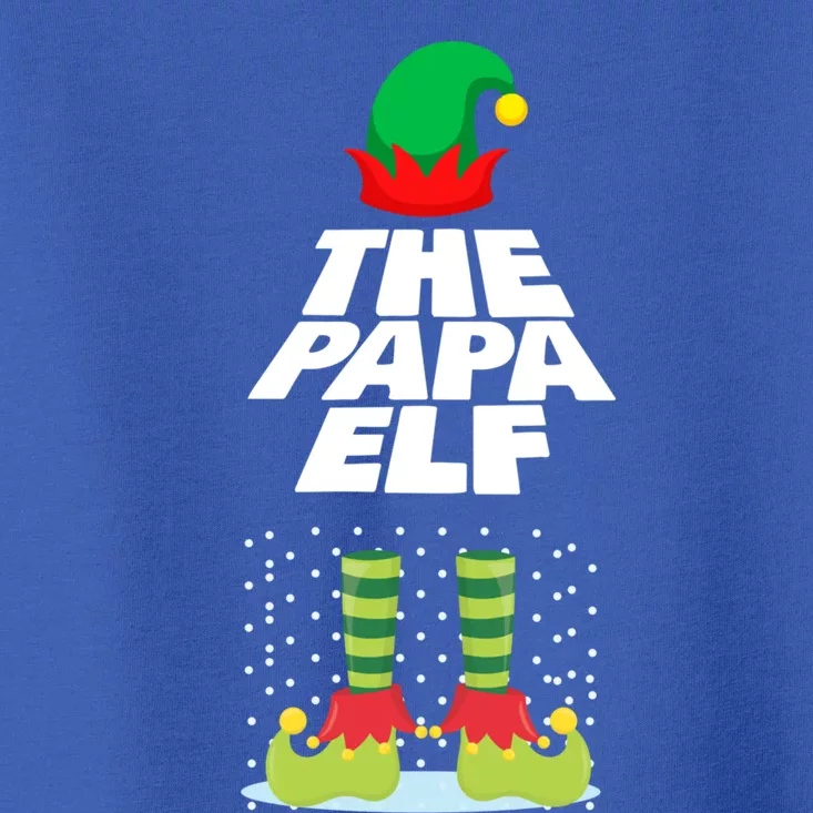 The Papa Matching Family Group Christmas Party Gift Cute Gift Toddler T-Shirt